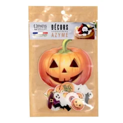 New Cerf Dellier Décors en azyme assortis thème citrouille d'Halloween - DDM 10/24