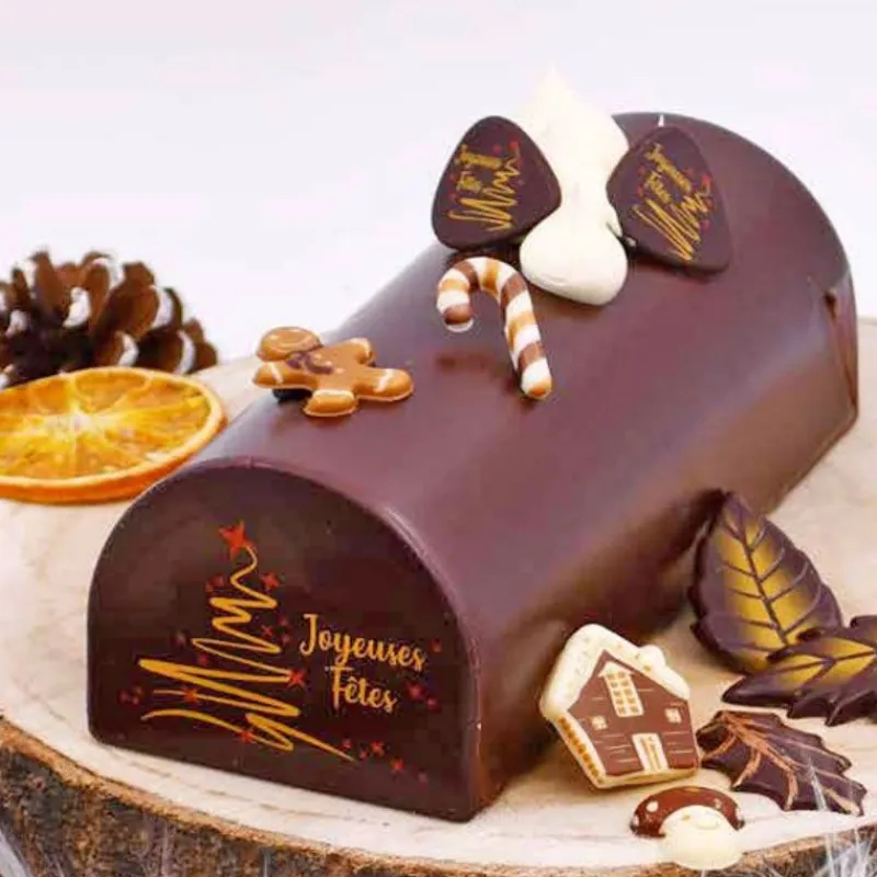 Sale Cerf Dellier Décors en chocolat pain d'épices assortis (x96)