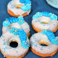 Cerf Dellier Décors mini billes bleues comestibles 350 g