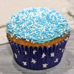 Outlet Cerf Dellier Décors mini billes bleues et blanches