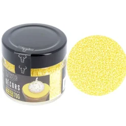 New Cerf Dellier Décors mini billes jaunes