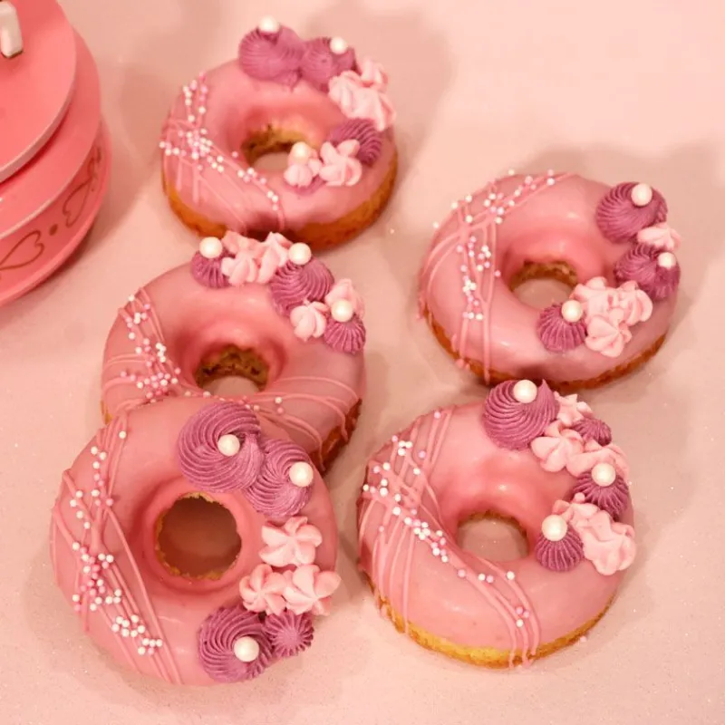 Outlet Cerf Dellier Décors mini billes roses comestibles 350 g