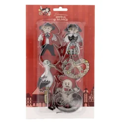 Clearance Cerf Dellier Découpoirs bredeles d'Alsace (x 5)