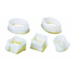 Clearance Cerf Dellier Découpoirs cannelés assortis en Polyglass (x 5)