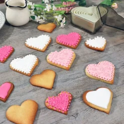 Outlet Cerf Dellier Découpoirs cœurs lisses assortis (x 7)