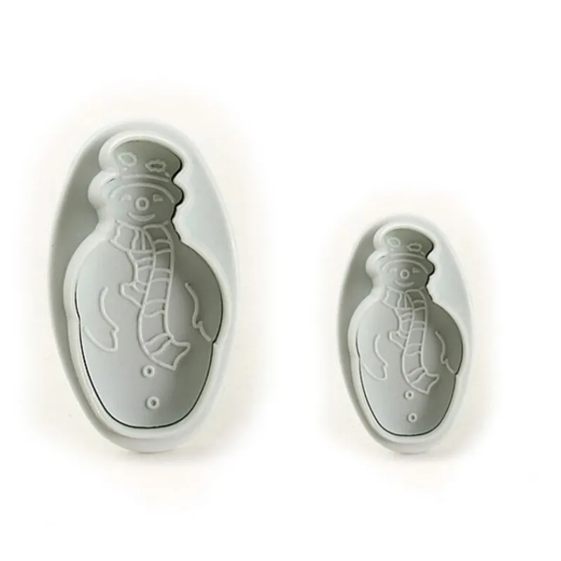 Outlet Cerf Dellier Découpoirs éjecteurs Bonhomme de neige (x 2)