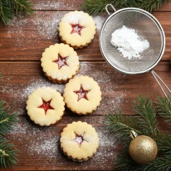 New Cerf Dellier Découpoirs linzer inox assortis (x3)