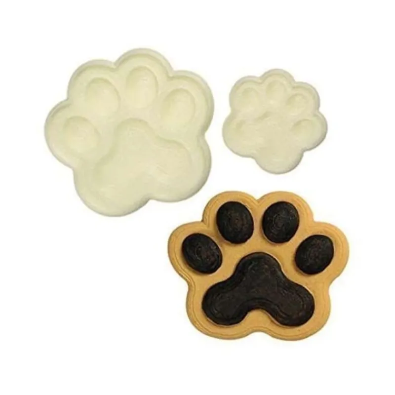 Outlet Cerf Dellier Découpoirs relief empreintes de pattes (x2)