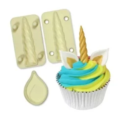 Outlet Cerf Dellier Découpoirs relief Licorne assortis (x3)