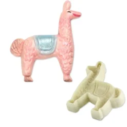 New Cerf Dellier Découpoirs relief Licorne et Lama (x2)