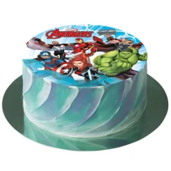 Online Cerf Dellier Disque gâteau en azyme Avengers 15,5 cm - DDM 05/24