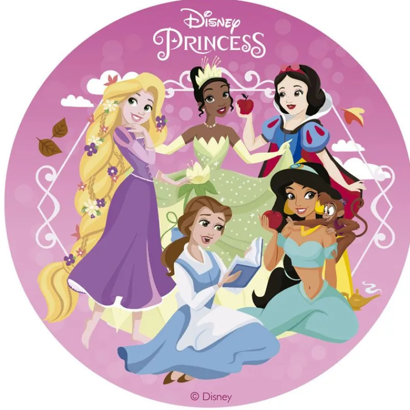 Sale Cerf Dellier Disque gâteau en azyme Princesses Disney 15,5 cm