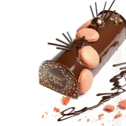 Online Cerf Dellier Disques scintillants chocolat noir Joyeuses Fêtes (x96)