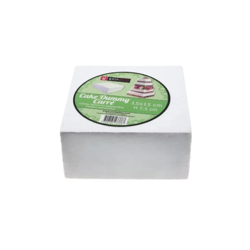 Best Cerf Dellier Dummy carré contours arrondis H7,5 cm - L15 cm