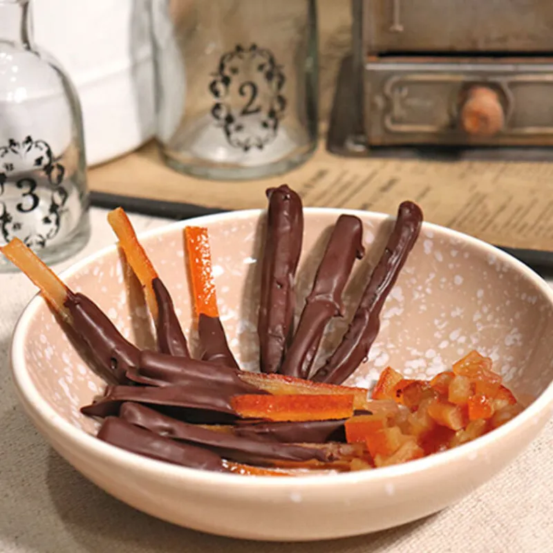 Outlet Cerf Dellier Ecorces d'oranges confites 145 g