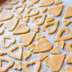 Hot Cerf Dellier Emporte-pièce double Coeur inox 4,6 cm