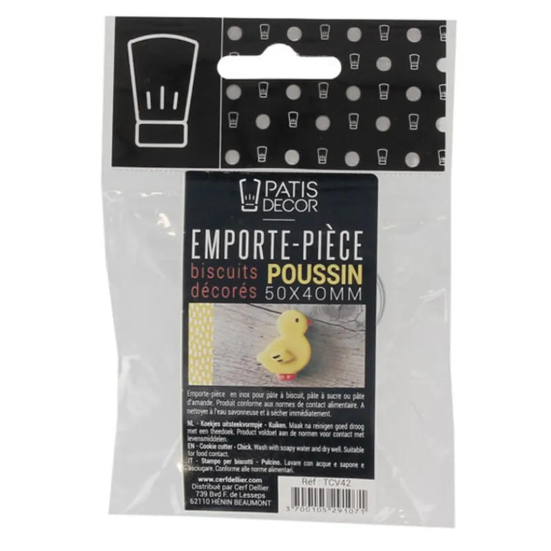 Cerf Dellier Emporte-pièce poussin 5 cm