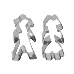 Outlet Cerf Dellier Emporte-pièces Couple alsacien inox assortis (x2)