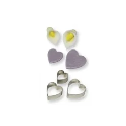 Best Cerf Dellier Emporte-pièces inox cœurs arums PME (x 3)