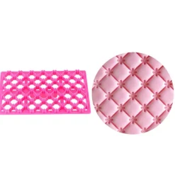 New Cerf Dellier Empreinte effet matelassé broderie