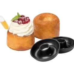 Online Cerf Dellier Exoglass 12 savarins ouverts bord roulé 8 cm