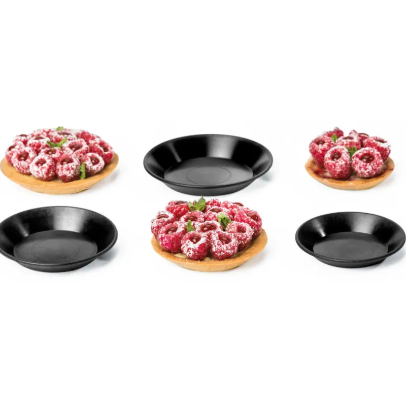 Online Cerf Dellier Exoglass 24 tartelettes rondes unies 7 cm