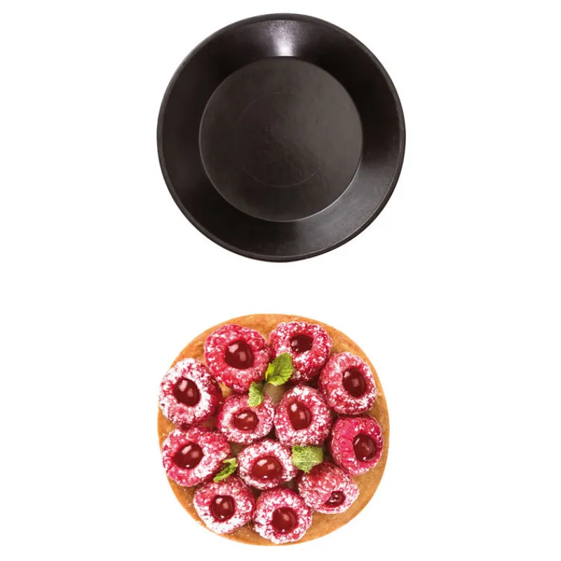 Best Cerf Dellier Exoglass 24 tartelettes rondes unies 8 cm