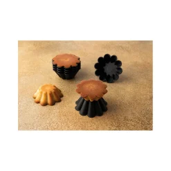 Online Cerf Dellier Exoglass brioches à 12 côtes 7 cm x 24