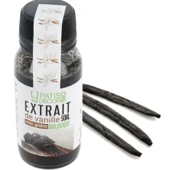 Clearance Cerf Dellier Extrait de vanille biologique avec graines 50 ml