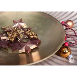 Online Cerf Dellier Feuilles transfert Noël assorties (x4)