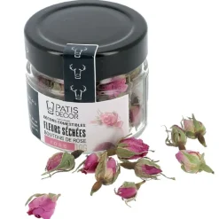 Outlet Cerf Dellier Fleurs séchées de roses roses 10 g