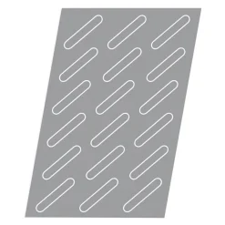 Best Cerf Dellier Flexipan Air plaque 600x400 de 18 éclairs 12,5x2,5 cm