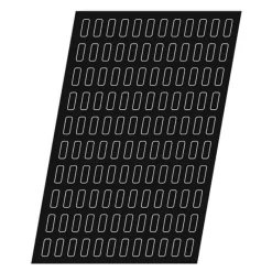 Best Cerf Dellier Flexipan 60x40 plaque de 120 bonbons chocolat mini-lingot 4,5x1,5 cm