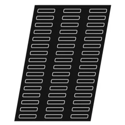 Discount Cerf Dellier Flexipan 60x40 plaque de 48 demi-cylindres 8,5x1,7 cm