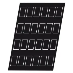 Best Cerf Dellier Flexipan 60x40 plaque de 24 financiers 8,7x4,7x1,4 cm