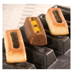 Best Cerf Dellier Flexipan 60x40 plaque de 24 lingots rainurés 10x4 cm