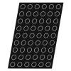 Discount Cerf Dellier Flexipan 60x40 plaque de 54 mini-cylindres  3,8 cm