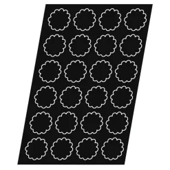 New Cerf Dellier Flexipan 60x40 plaque de 24 mini-brioches cannelées 8,1 cm