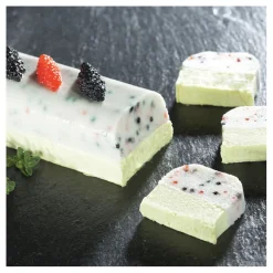 Best Cerf Dellier Flexipan 60x40 plaque de 24 mini-bûchettes 9,5x4x3 cm