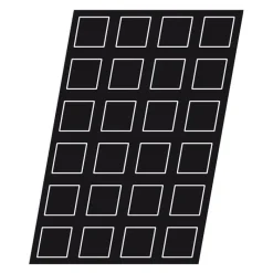 Sale Cerf Dellier Flexipan 60x40 plaque de 60 mini-carrés 3,7 cm