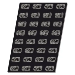 Sale Cerf Dellier Flexipan 60x40 plaque de 32 oursons 6,6x3,7x1,8 cm