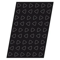 Hot Cerf Dellier Flexipan 60x40 plaque de 54 saphirs 4x4x2,4 cm