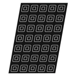 Online Cerf Dellier Flexipan 60x40 plaque de 35 savarins 5,6x5,6cm