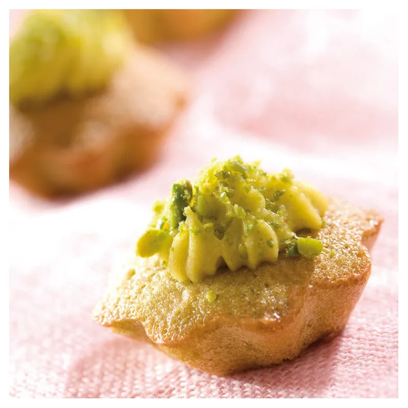 Sale Cerf Dellier Flexipan 60x40 plaque de 40 tartelettes cannelées 4,6cm