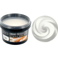 Hot Cerf Dellier Fondant pâtissier blanc 300 g
