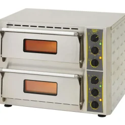 Discount Cerf Dellier Four électrique à pizza compact 2 étages 67x58x50 cm