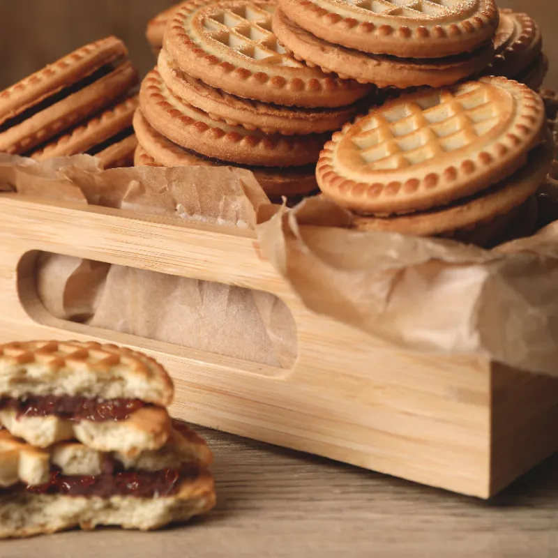 Hot Cerf Dellier Fourrage croustillant goût chocolat-caramel biscuit - 300 g