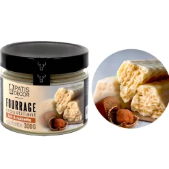 Sale Cerf Dellier Fourrage croustillant lait-noisette & gaufrette - 300 g