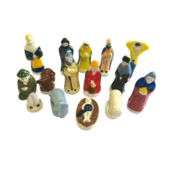 Discount Cerf Dellier Fèves Santons assorties (x14)