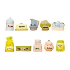 Cerf Dellier Fèves thème "ingrédients du pâtissier" pour galette des rois (x 2)